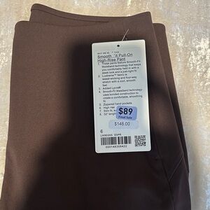Lululemon Athletica Brown High-Rise Pants